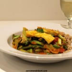 Thai Red Curry with Broccoli and Tofu