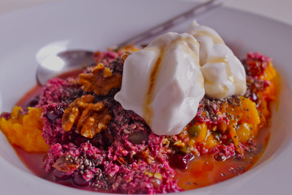 Bircher Muesli with Mango